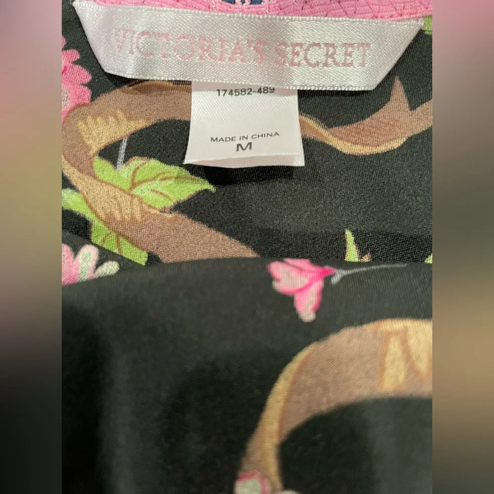 Vintage Y2K Victoria’s Secret Floral Women's Slip dress Nightgown Medium - Picture 7 of 8